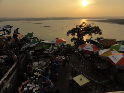 umbreallas at the oasis over lake travis umbreallas at the oasis over lake travis