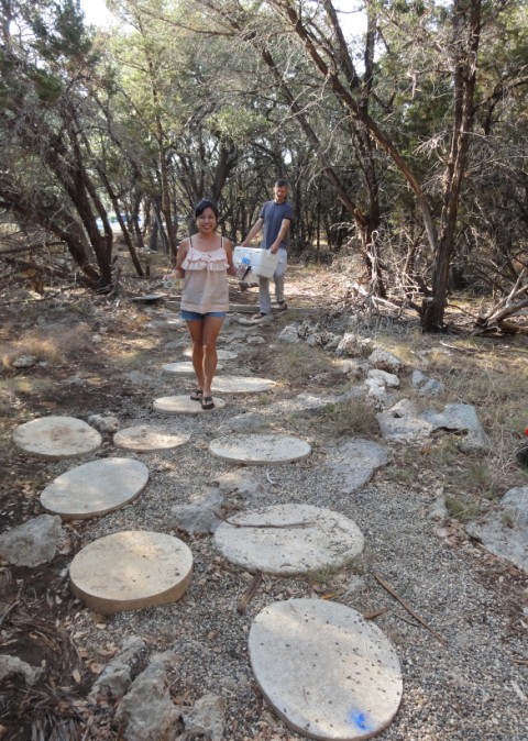 more off-grid party people arrive more off-grid party people arrive