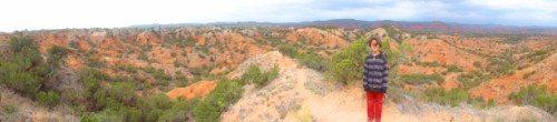 caprock canyon panoramic  caprock canyon panoramic