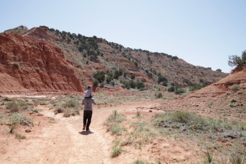lighthouse trail palo duro canyon tx state park