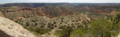 canyon view palo duro texas state park
