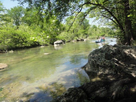 canoe and kayak on blanco river