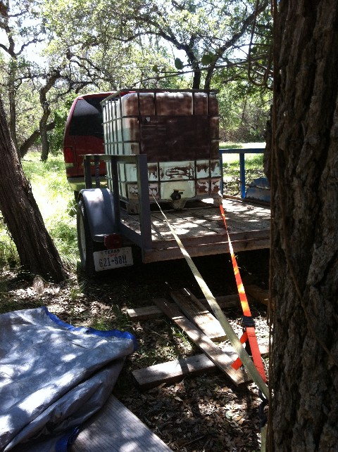 ibc water tank trailer wimberley