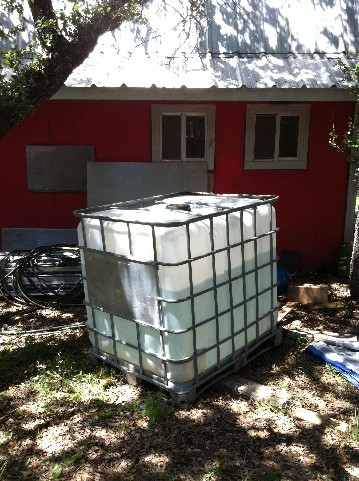 off grid water tank