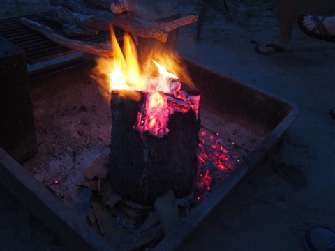 canadian candle swedish torch log works