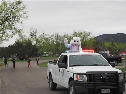 easter bunny garner state park 2015