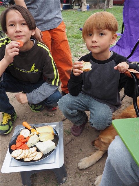 campfire cheese and crackers garner april 2015