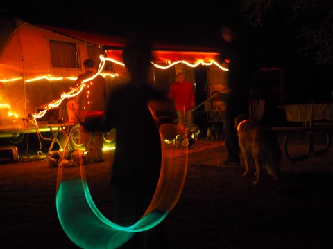 glow stick art garner light painting