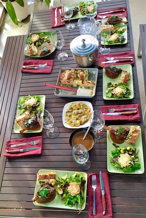 brasied lamb shank dinner 2015