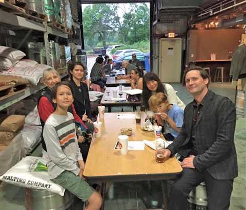 family night at strange land brewery austin west lake hills texas