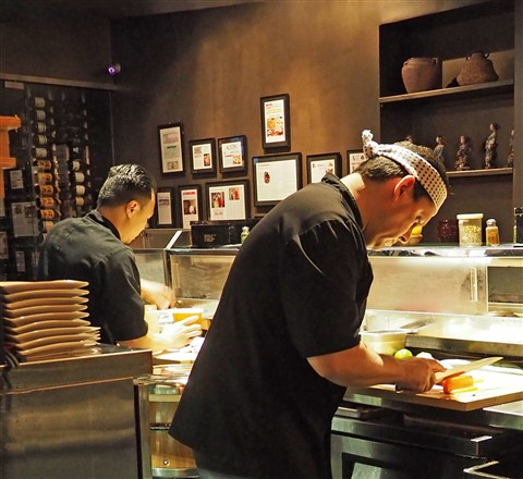 chinatown westlake sushi chef jorge and kap