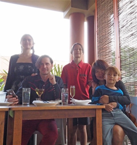 schuster family at FINO Austin