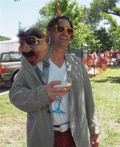 zaphod beebelbrox costume eeyore's birthday austin