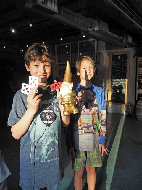 kids at the strange land brewery