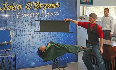 John O'Bryant birthday levitation