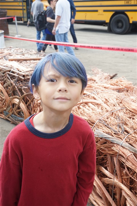 eanes school field trip to austin metal recycling