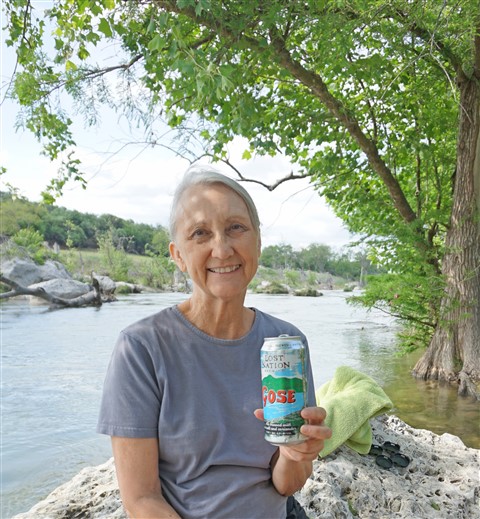lost nation gose in the blanco river texas