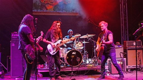 Brady Blade, Anders Osborne, Carl Dufrene and Eric McFadden