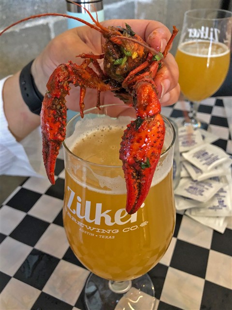 zilker brewing spicy boys crawfish & ska/punk 