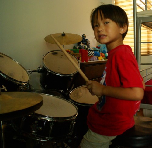 heavy metal drummer