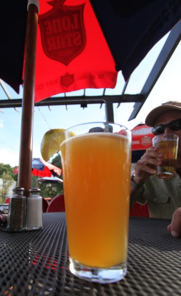 happy hour at doc's backyard