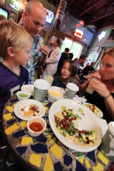 tacos al pastor at guero's