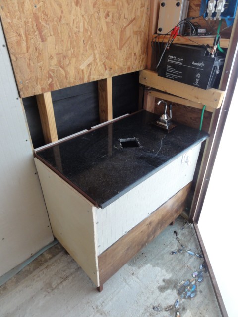 off grid vanity