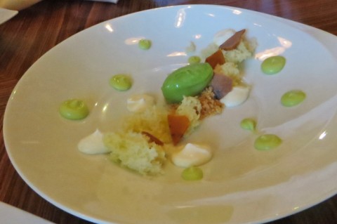 oilive oil gelato sponge cake carillon