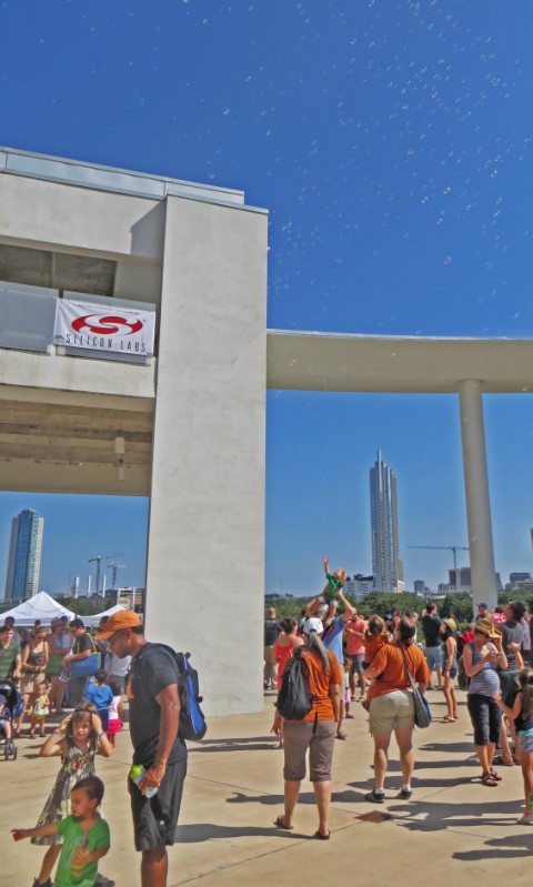 bubblepalooze at the long center austin tx