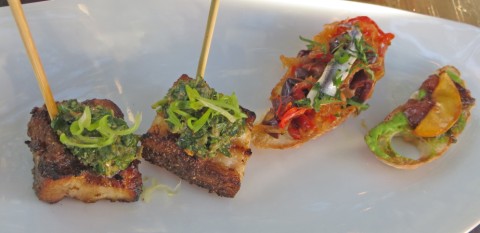 olive & june pork belly crostini austin
