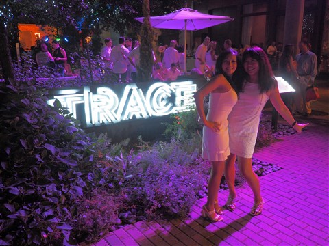 TRACE Austin W Hotel VIP party White Linen