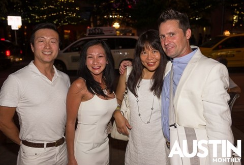 austin monthly white linen event