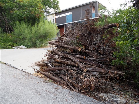 west lake hills bulk cedar collection pile