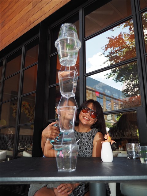 stack of empties TRACE Austin