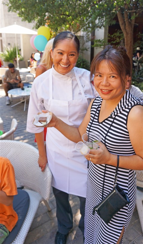 W Hotel Pastry Chef Angel Begaye Ice Cream Social Trace