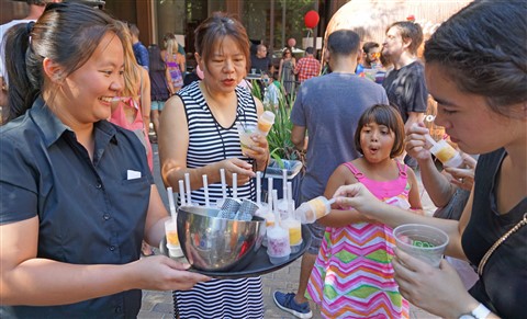 ice cream social TRACE Austin W Hotel