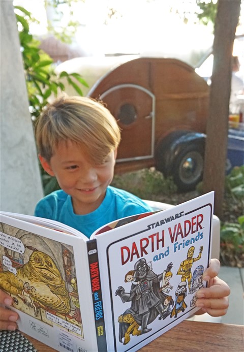 kids and Darth Vader at TRACE Austin W Hotel