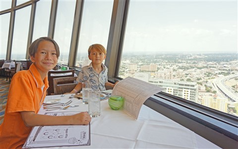 san antonio revolving restaurant chart house