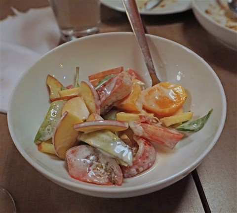 the monterey san antonio Aug 2015 coconut cream and ginger tomato and peach