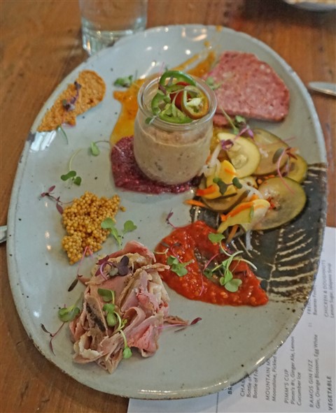 charcuterie at cured san antonio pearl