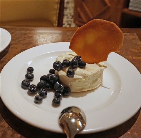 goat cheese cheesecake hotel contessa las ramblas restaurant 