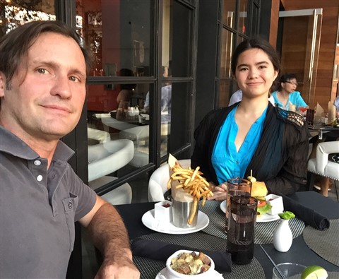 father daughter date at TRACE Austin 