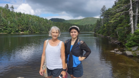 sterling pond stowe vt