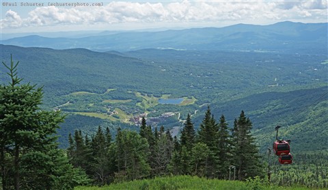 stowe mountain vermont gondola summer