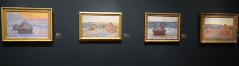 monet haystack chicago art museum