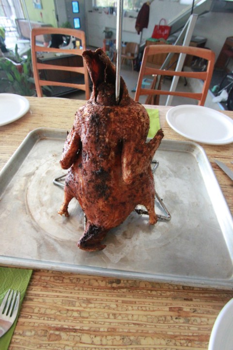 cajun whole fried duck