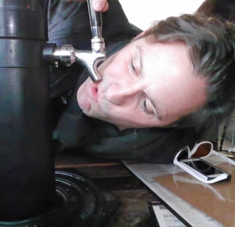 tap beer no glass, straight from the source