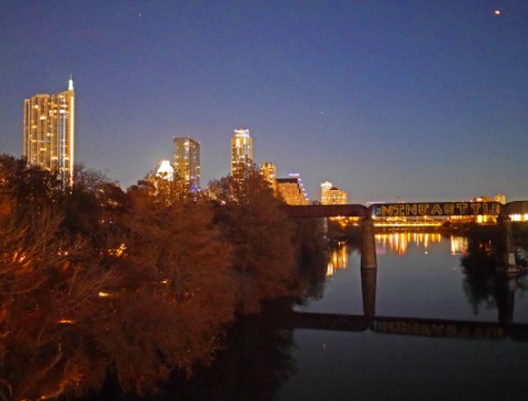 austin skyline winter solstice downtown ninjastyle graffiti