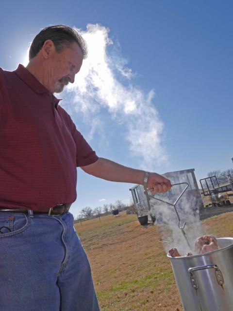 cajun fried whole turkey christmas 2013
