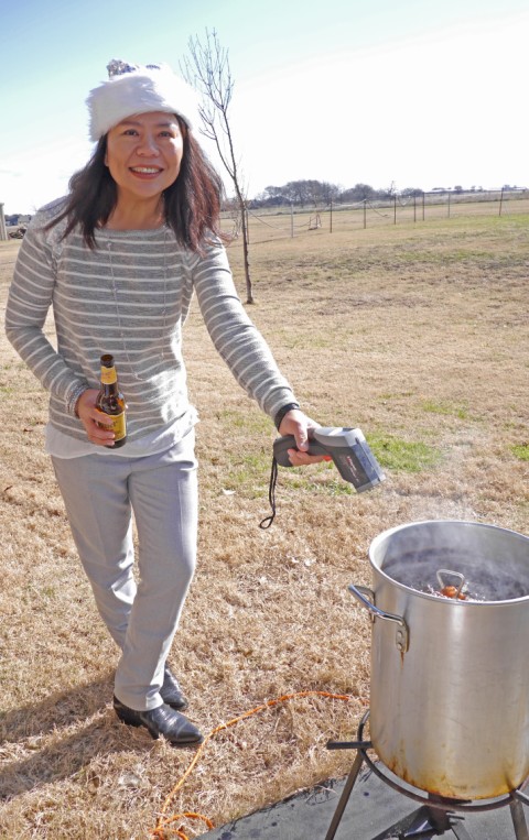 turkey tender shiner bock digital infrared thermometer